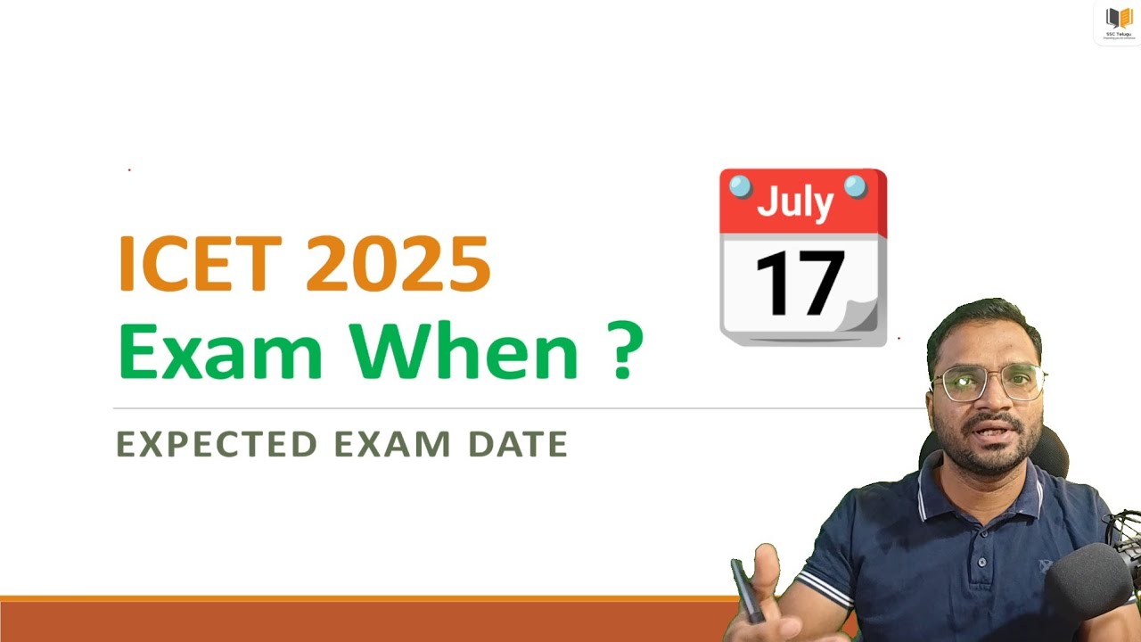 🤔 When will TS/AP ICET 2025 Exam be Conducted ? Will it be conducted in 5 months ? Know the details.