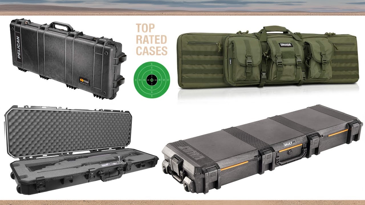 Top 5 Best Rifle Cases for Hunting & Shooting | Hard & Soft Gun Case Review