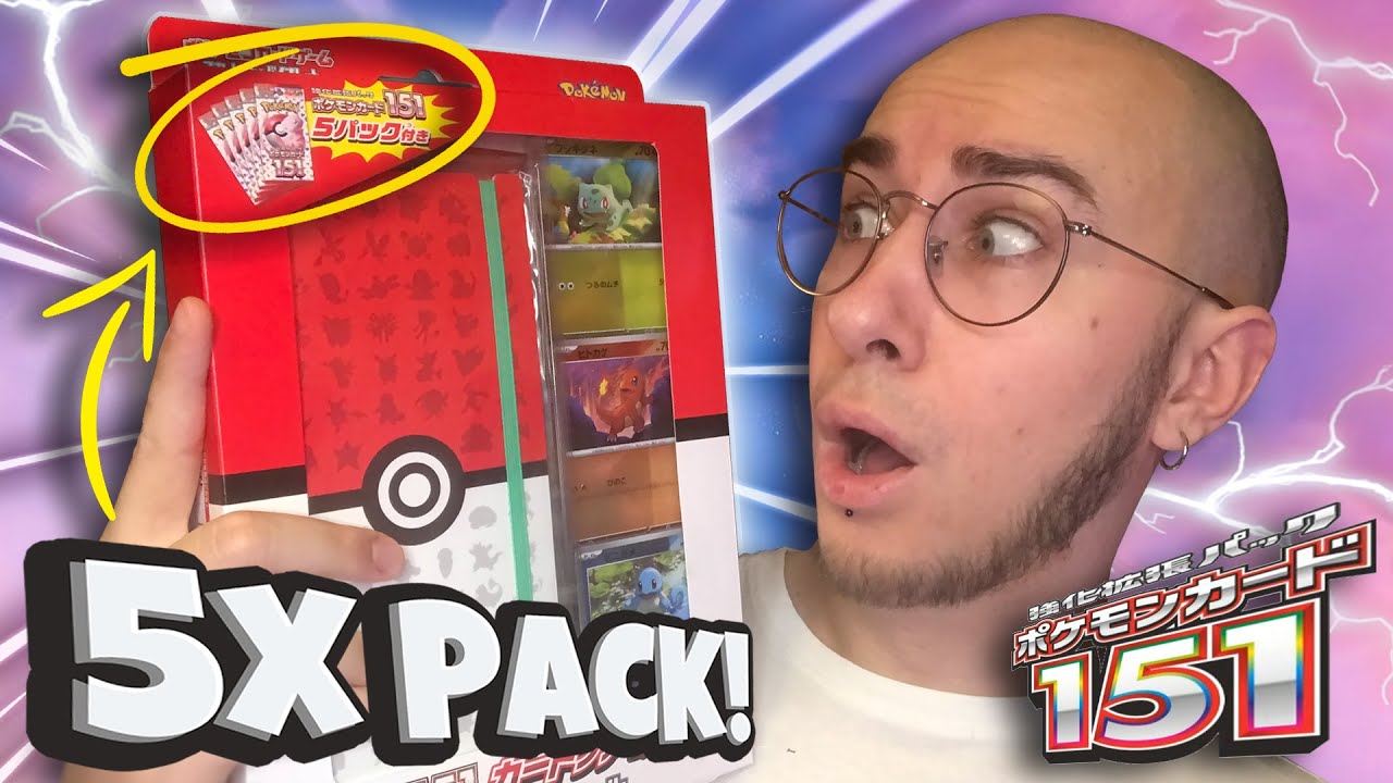 *REPLICHIAMO IL DEVASTO!* APRO IL NUOVO BLISTER FILE DI POKEMON 151 GIAPPONESE🌟🔥