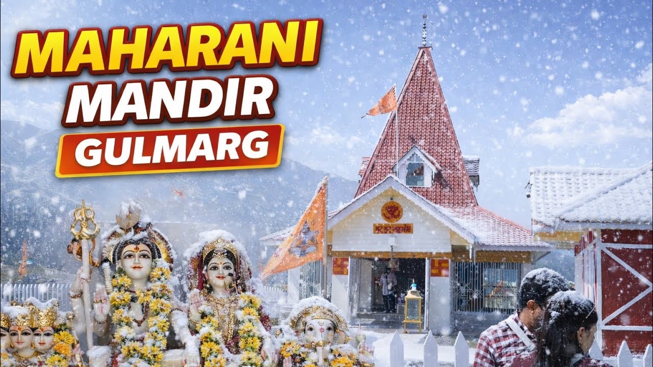 Hidden Shiv Temple in Gulmarg | Kashmir’s Spiritual Beauty……