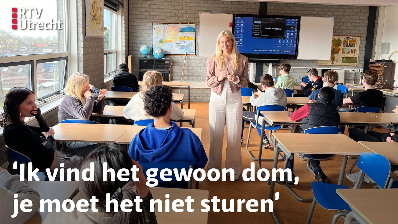 Blootfoto van Francien met hele school gedeeld, nu gaat ze het gesprek aan met tieners | RTV Utrecht