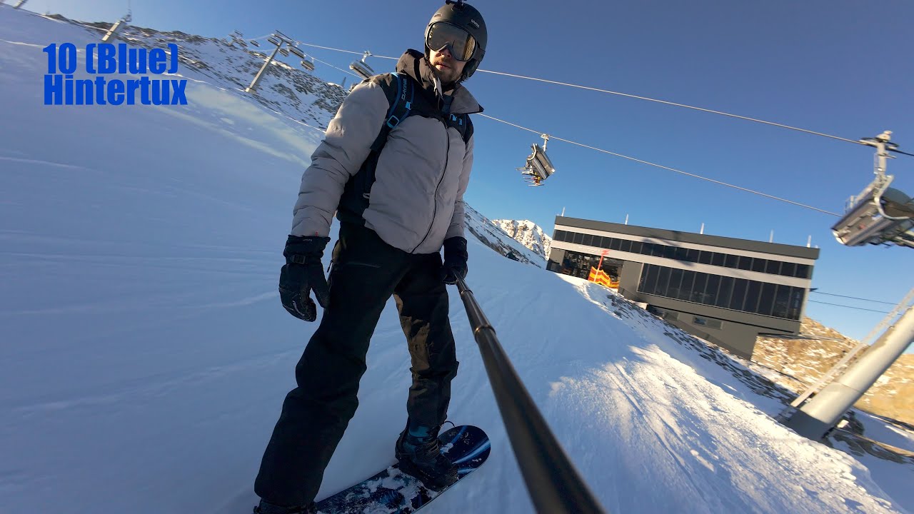 Hintertux Chill Blues | Snowboarding in Austria