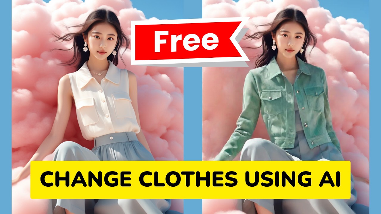 How to Change Clothes Using Ai for Free | AI Outfit Changer Tutorial