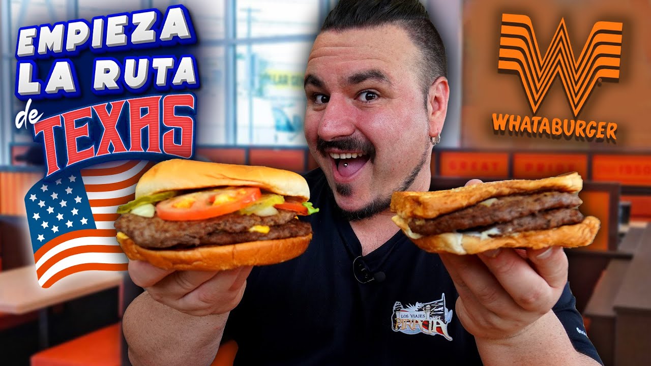 La Hamburguesa más FAMOSA de Texas 🍔 | Empieza La Ruta de los Mapaches Texas