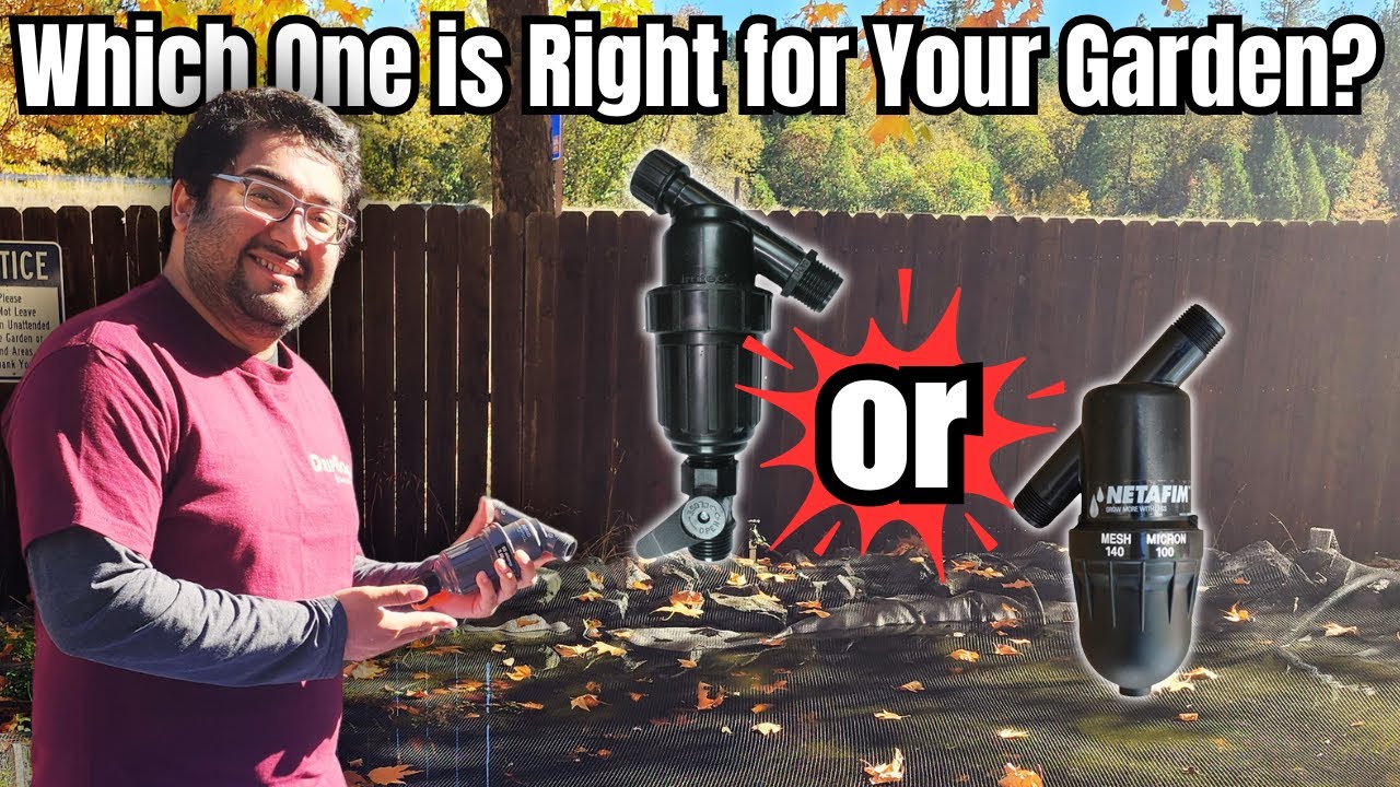 Screen vs. Disc Filters: How to Choose the Best for Your Garden #gardening #irrigationsystem