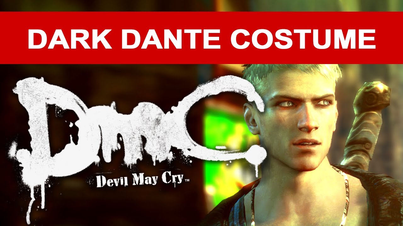 DmC Devil May Cry - Dark Dante Costume (HD 1080p)