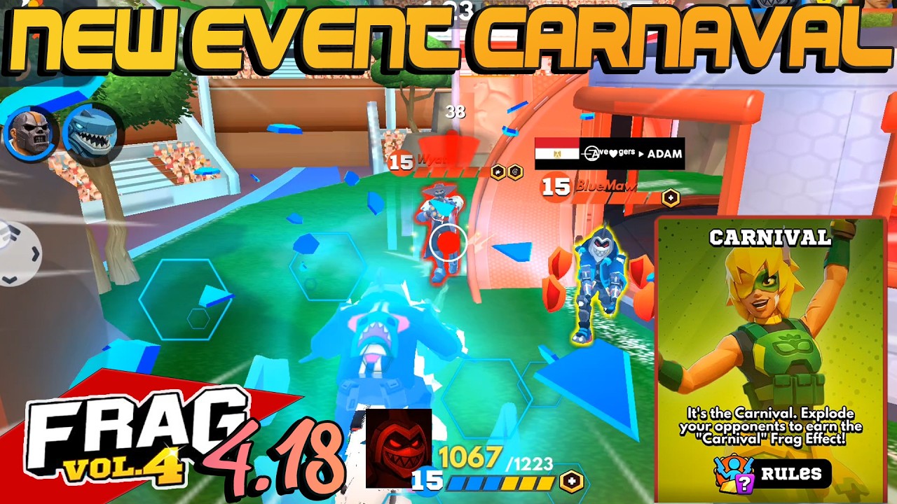 FRAG Pro Shooter - New Event Carnaval🔥4.18 Gameplay Walkthrough🔥(iOS,Android)