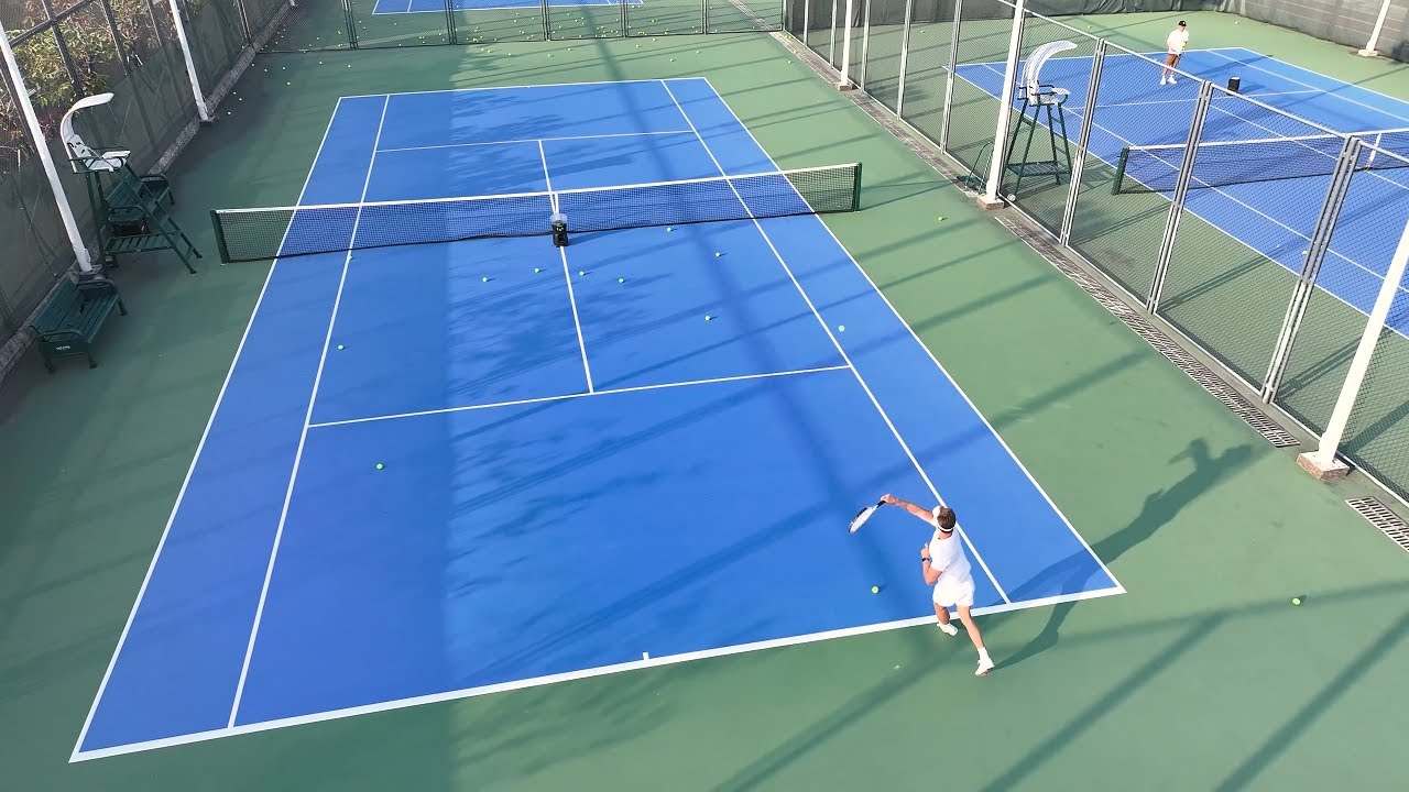 PUSUN Tennis Balll Machine PT mini pro The Future of Tennis Training | Perfect For Tennis Beginners