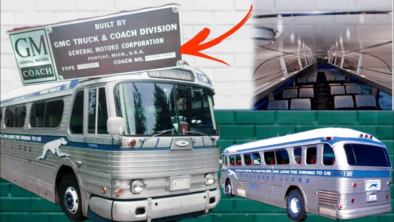 Greyhound bus ( 1960 GM PD4104 ) Busboys Collection