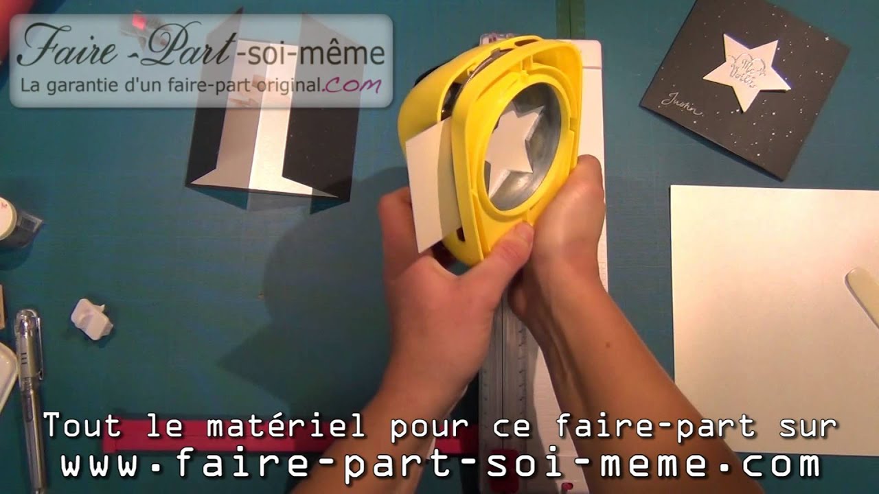 Faire-part de naissance Constellation