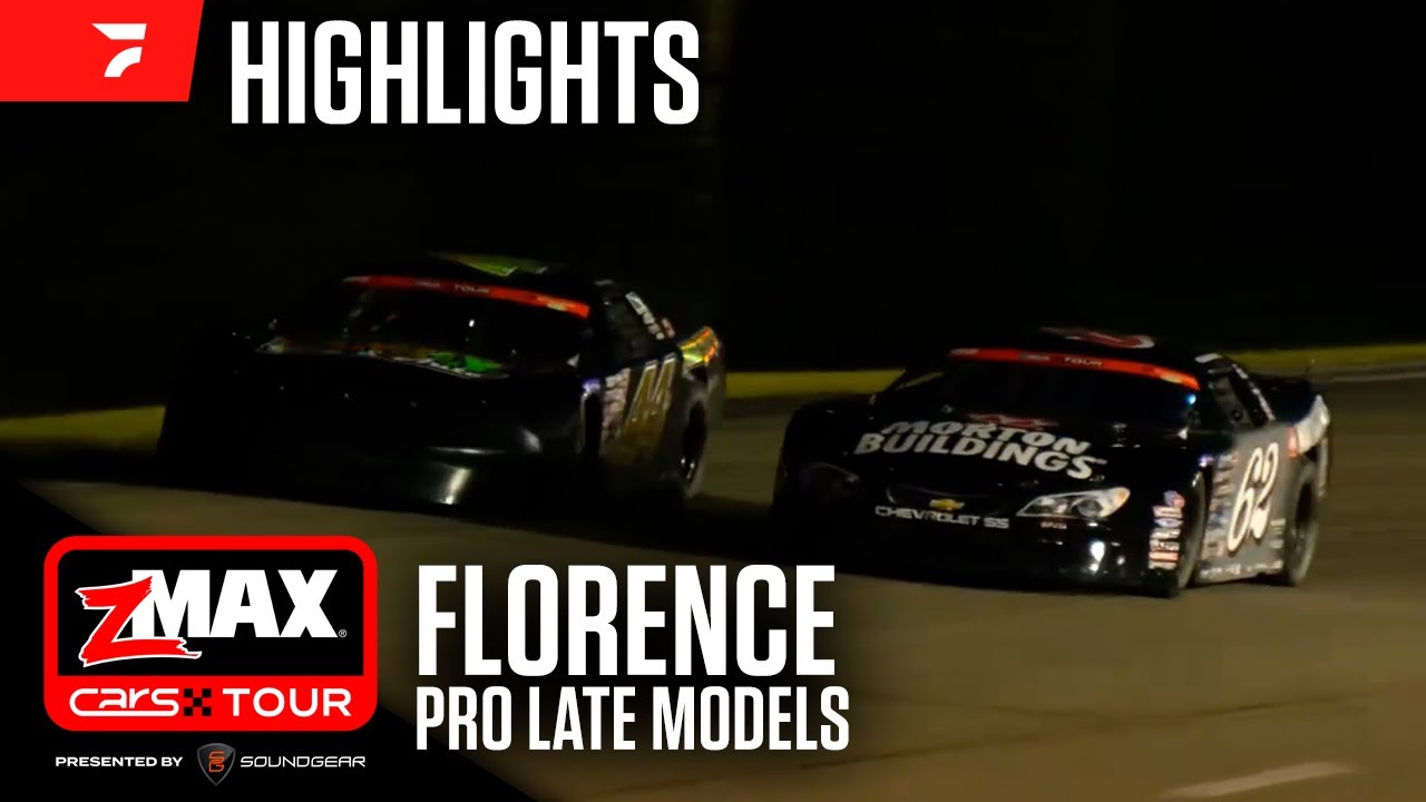Keelan Harvick Rebounds, Stenhouse Jr. On The Mic | CARS Tour PLM at Florence Highlights 8/29/25
