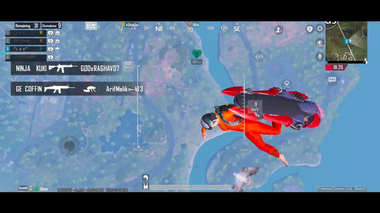 15 Kils!🔥  LIVIK GAMEPLAY in NEW MODE  😈in BGMI 