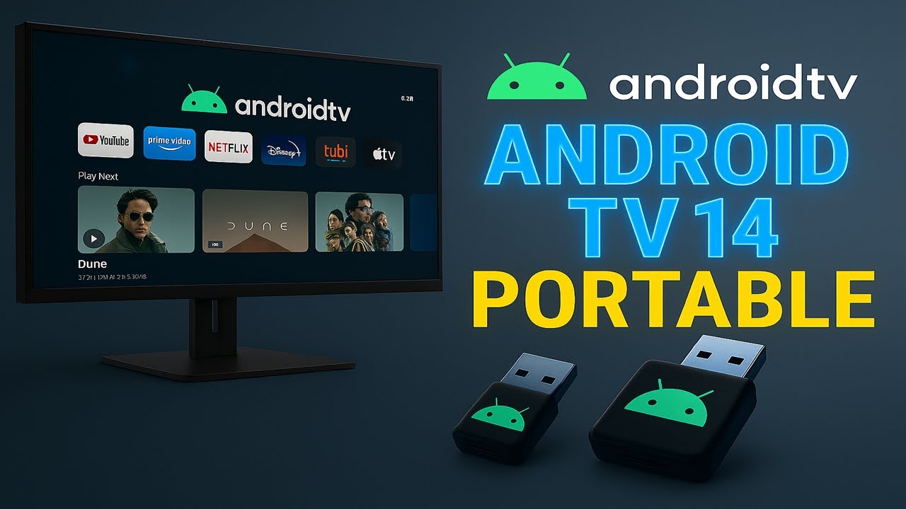 ⚡ Android TV 14 Bootable USB: Gu&iacute;a F&aacute;cil para Cualquier PC o Laptop