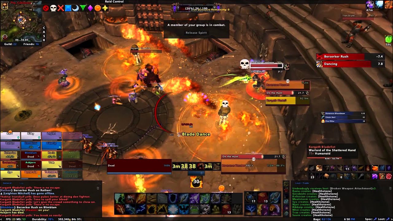 Fun With Mythic Kargath!