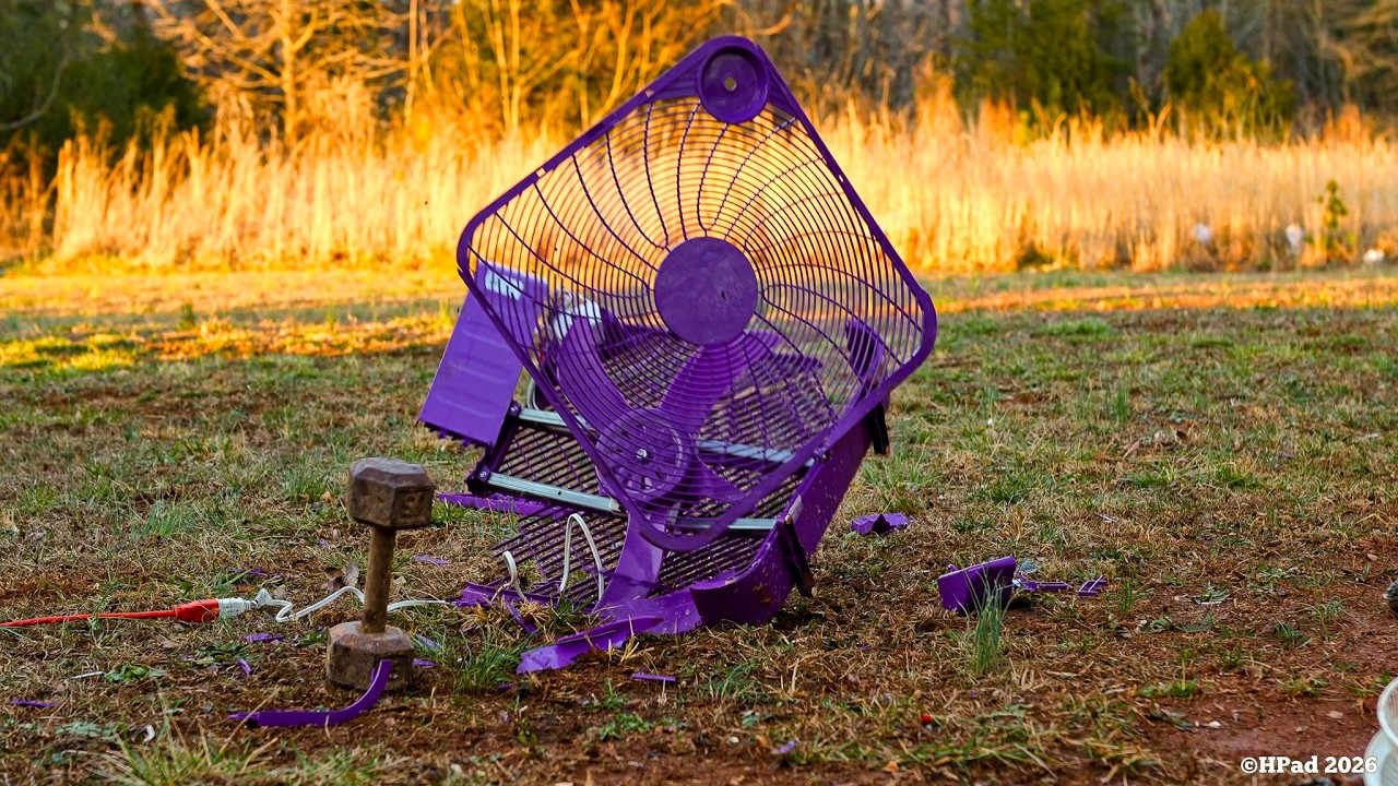 Mainstays Box Fan Destruction
