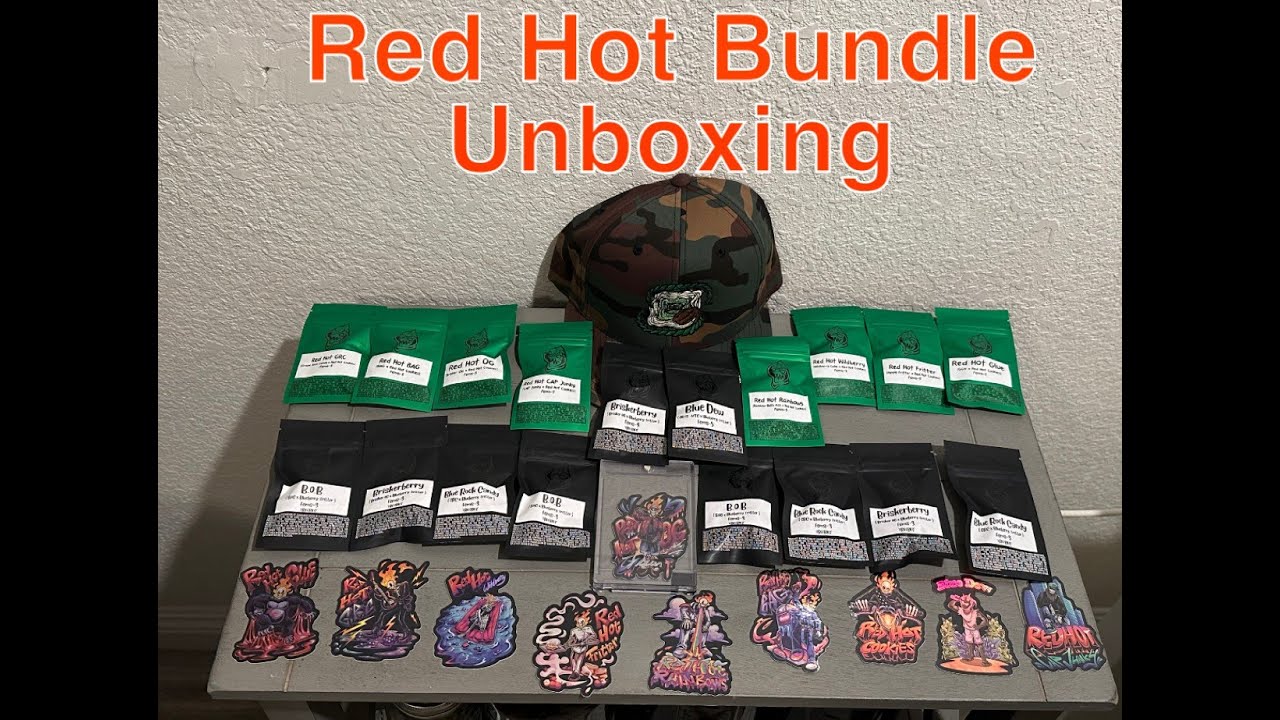 Unboxing THC TItan's New Red Hot Bundle... Its gonna be a Red Hot Summer