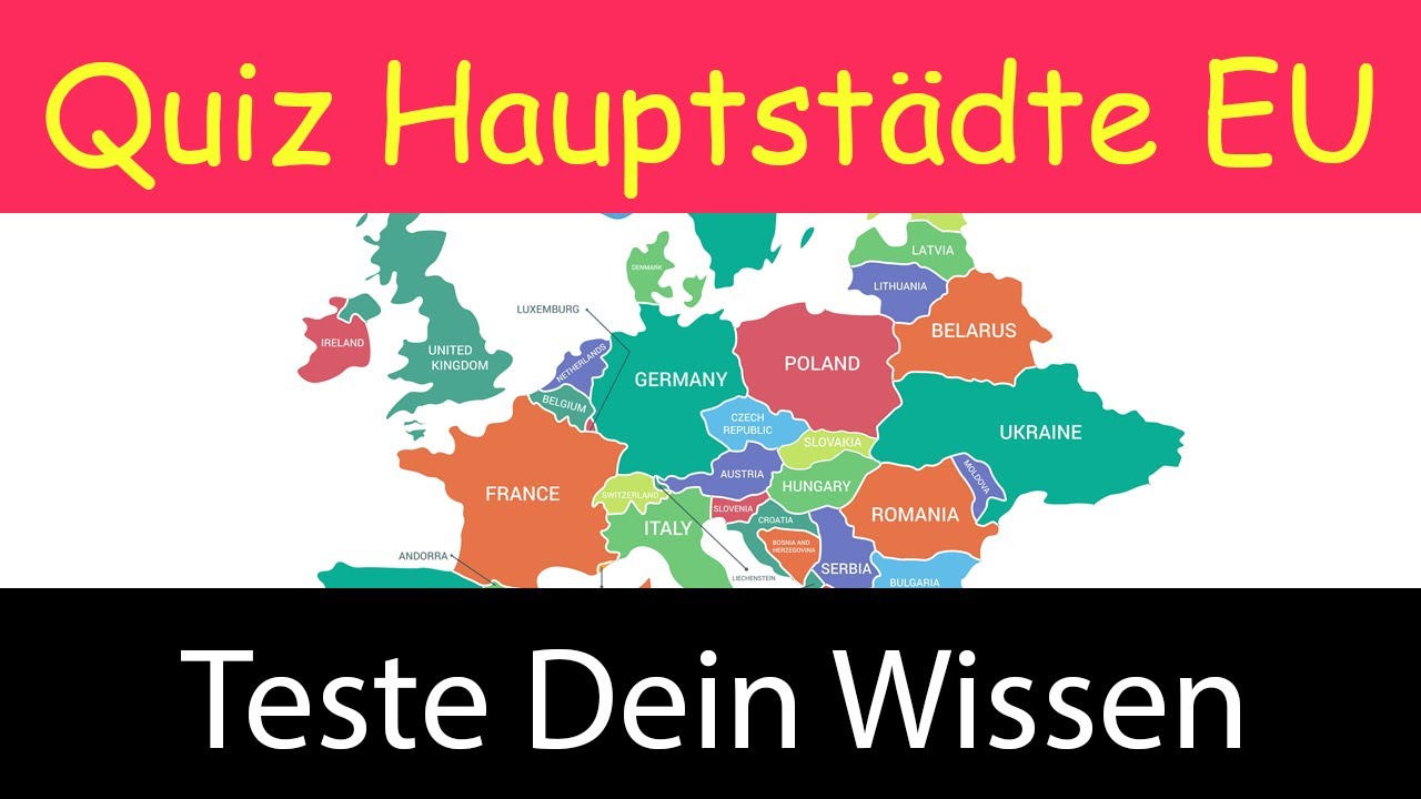 Quiz Europäische Hauptstädte - Erkennst du alle?