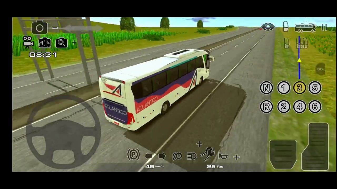 dirigido ônibus no jogo taboete X Aprecida 