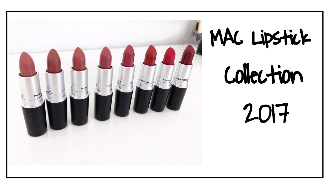 MAC Lipstick Collection 2017/我知道的那些网红mac💄？