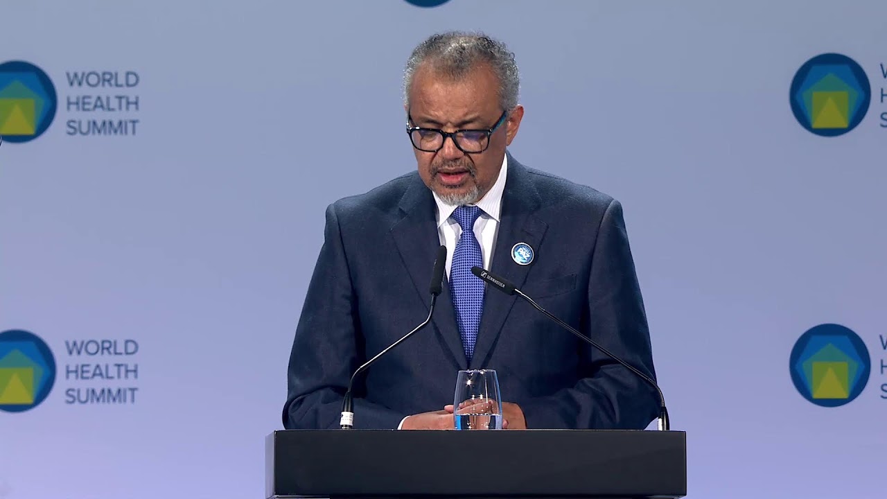 LIVE: Dr Tedros' remarks on Investing in Women's Health at #WHS2024