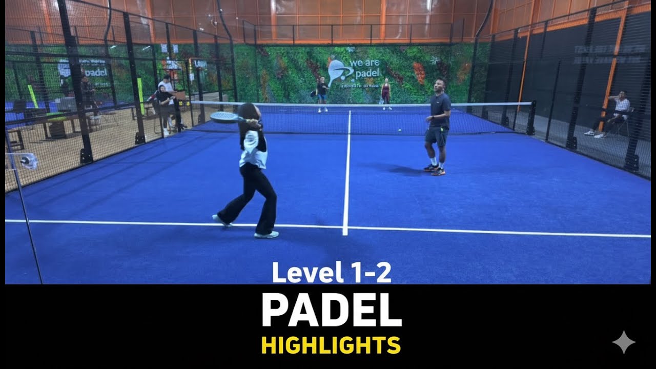 Ep.4 – Intens Beginner Americano Match (Level 1-2)! Main Padel Bareng Papadelan di Mandala Arena