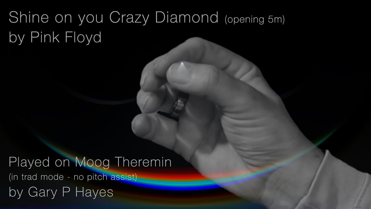 SHINE ON YOU CRAZY DIAMOND Pink Floyd. Theremin Cover (opening 5 mins solos) #claravox