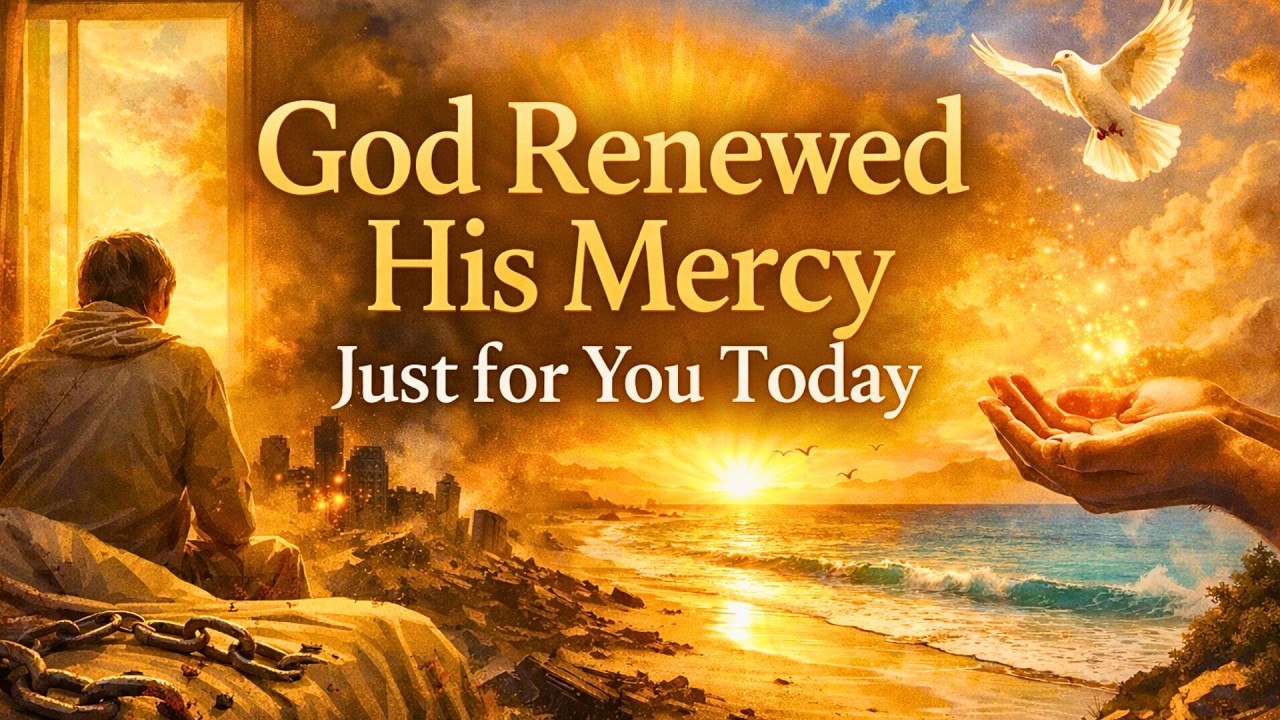God Renewed His Mercy for You This Morning | A Prayer for a New Beginning