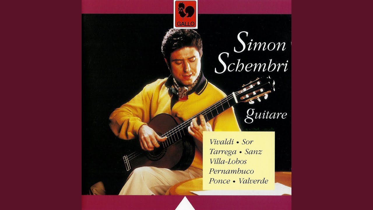 Etude in B-Flat Major for Guitar, Op. 29