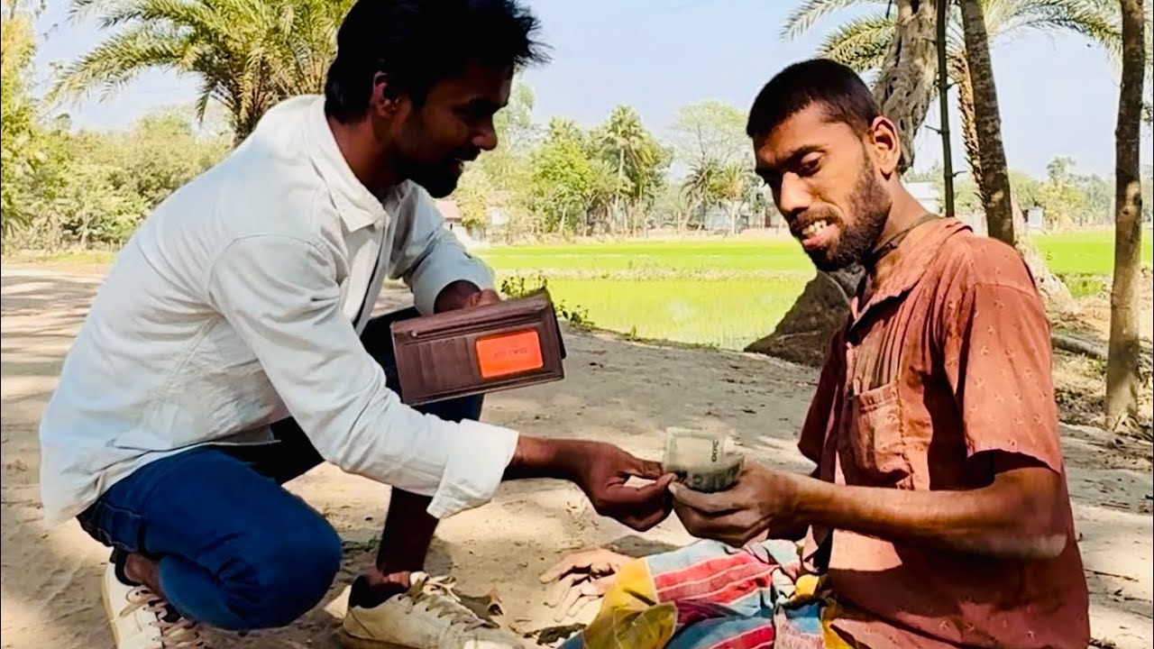 গরিব ভাইয়ের ঈদের আবদার | একটি লুঙ্গি উপহার দিলাম ❤️