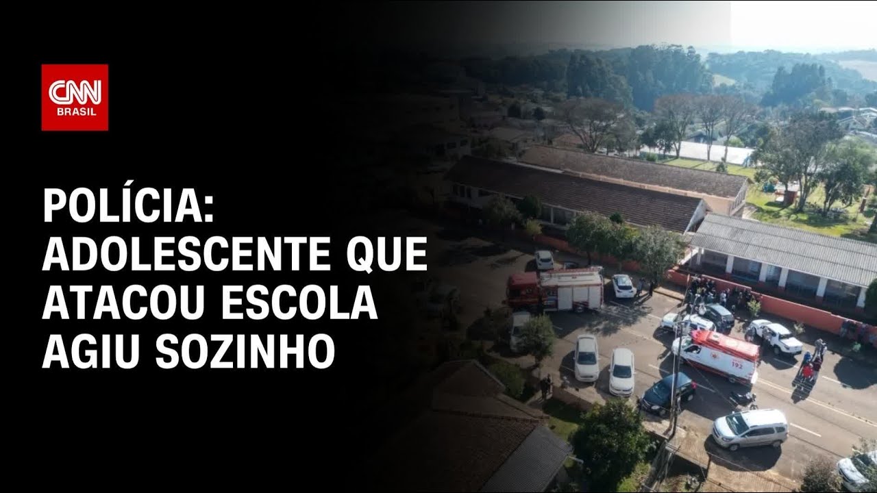 Adolescente que fez ataque em escola no RS agiu sozinho, diz pol&iacute;cia | CNN NOVO DIA