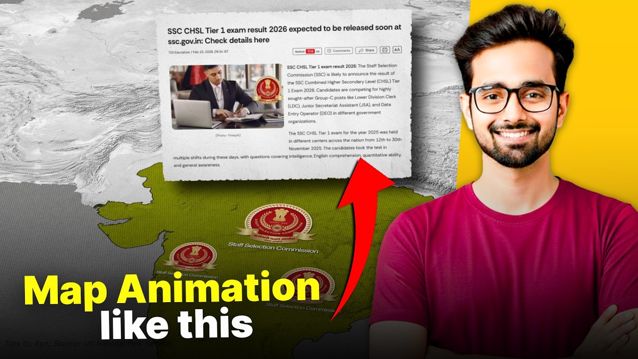Edit Like Nitish Rajput Map Animation Style Backdown Video In Hindi
