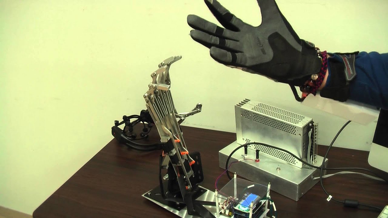 robotic hand using EEG