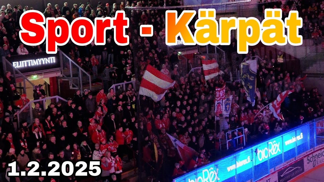 Sport - Kärpät 1.2.2025 | Katsomotunnelmia Red Army & Ultras 06 / Kärppäkannattajat & Poromafia