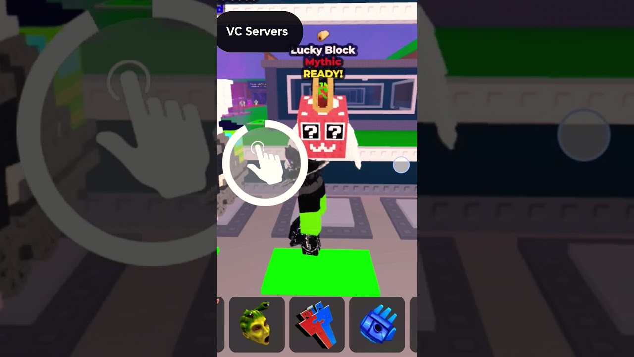 Opening 2 lucky block (i got tiger at the end)