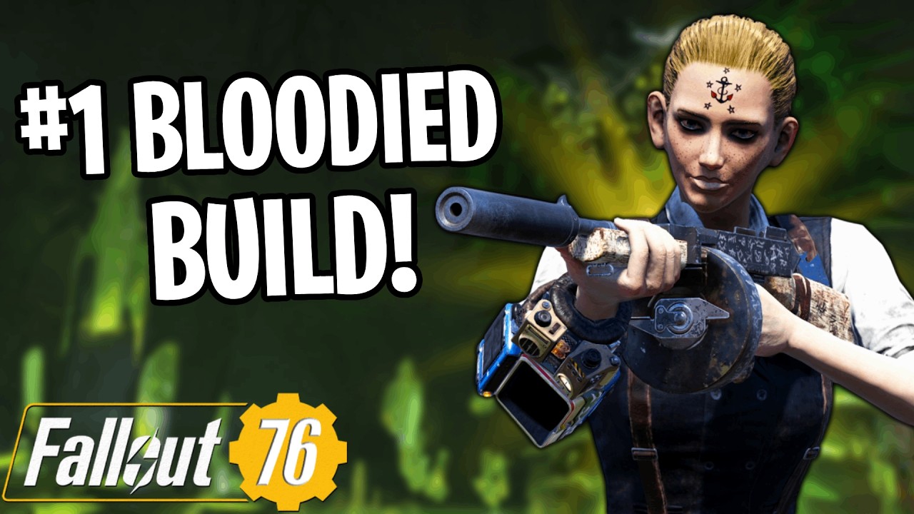 Best Bloodied Build, Delete Everything In Fallout 76