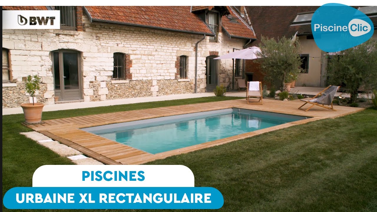 Piscine rectangulaire Urbaine XL | Piscine Clic