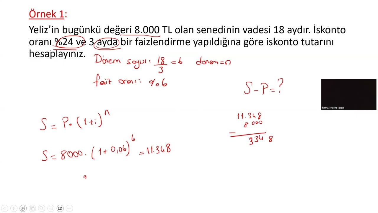 BİLEŞİK İSKONTO