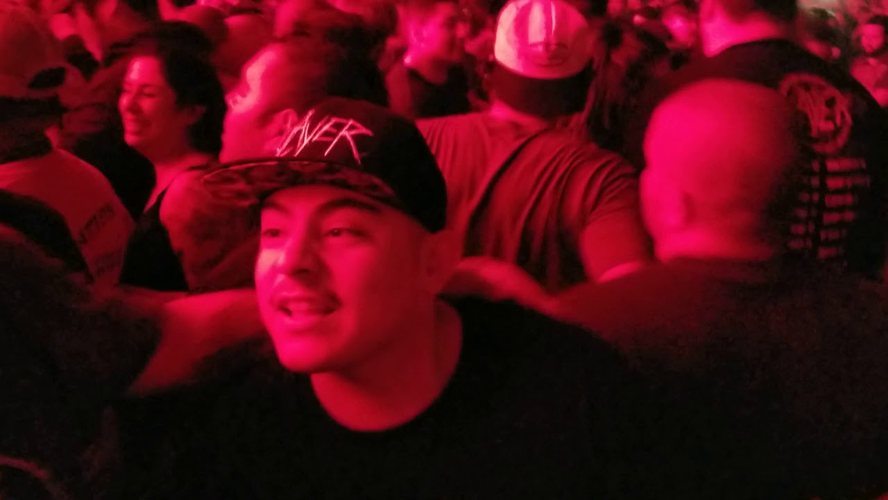 Slayer (Raining Blood) aggressively Insane Moshpit Edinburg Tx. RGV 05-07-19 FINAL WORLD TOUR!