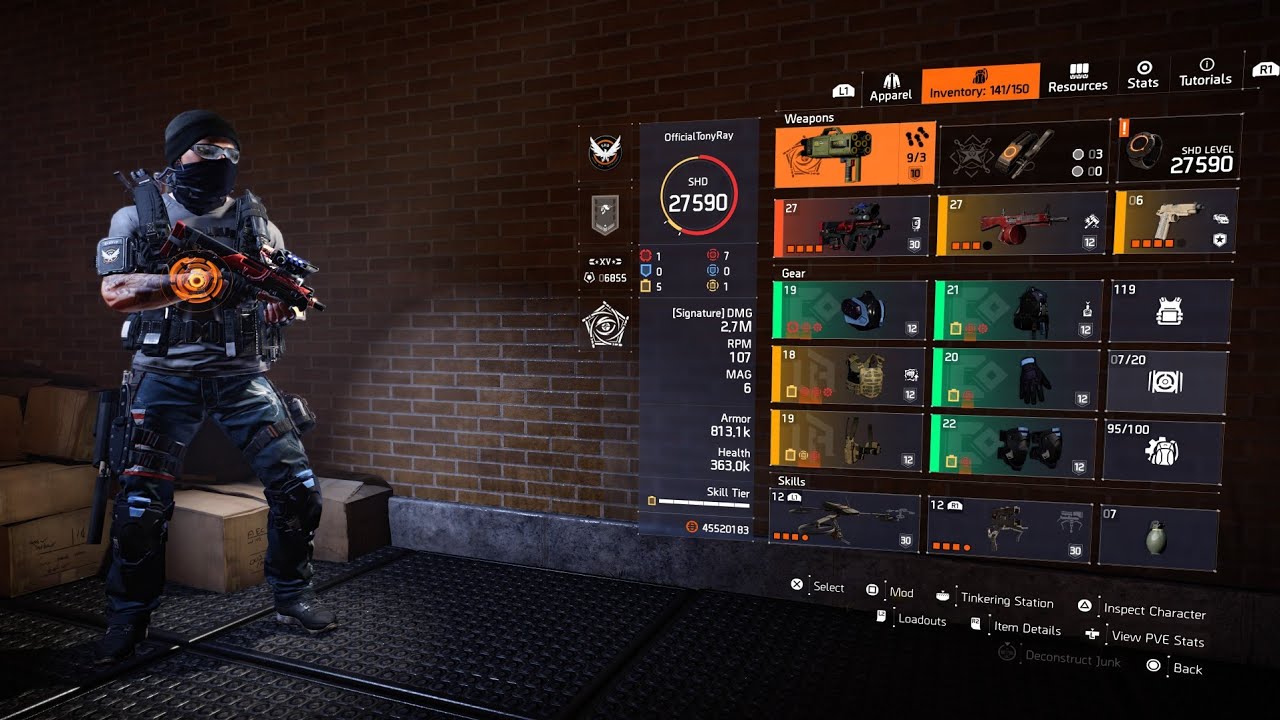 The Division 2 Hybrid Concentrated Company Build