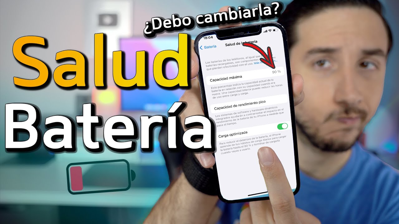 Salud de batería en iPhone🔋 ¿Cuándo cambiar la batería de mi iPhone?