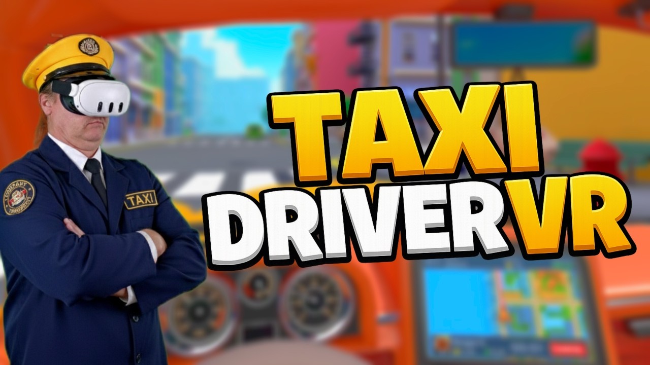 Taxi Chaos in VR 👉 TAXI DRIVER VR | Meta Quest 3 | No Commentary #vr #metaquest3 #vrgames 