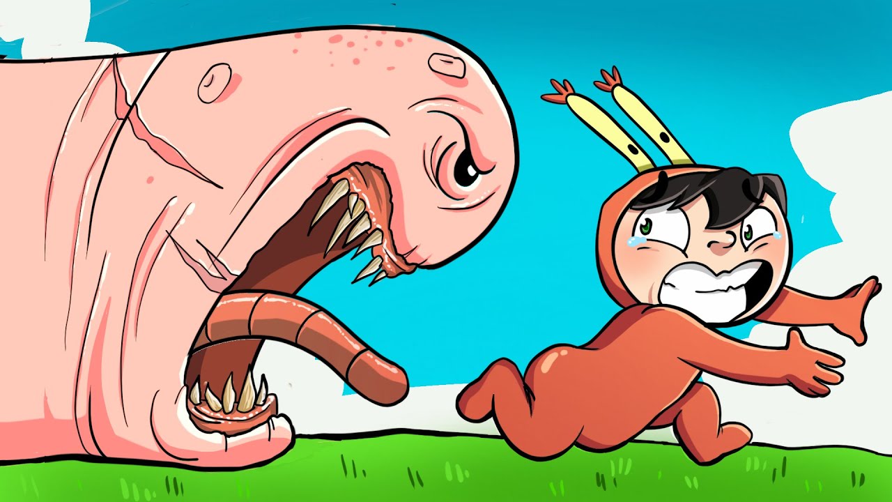 I Was Chased By A Killer Worm
