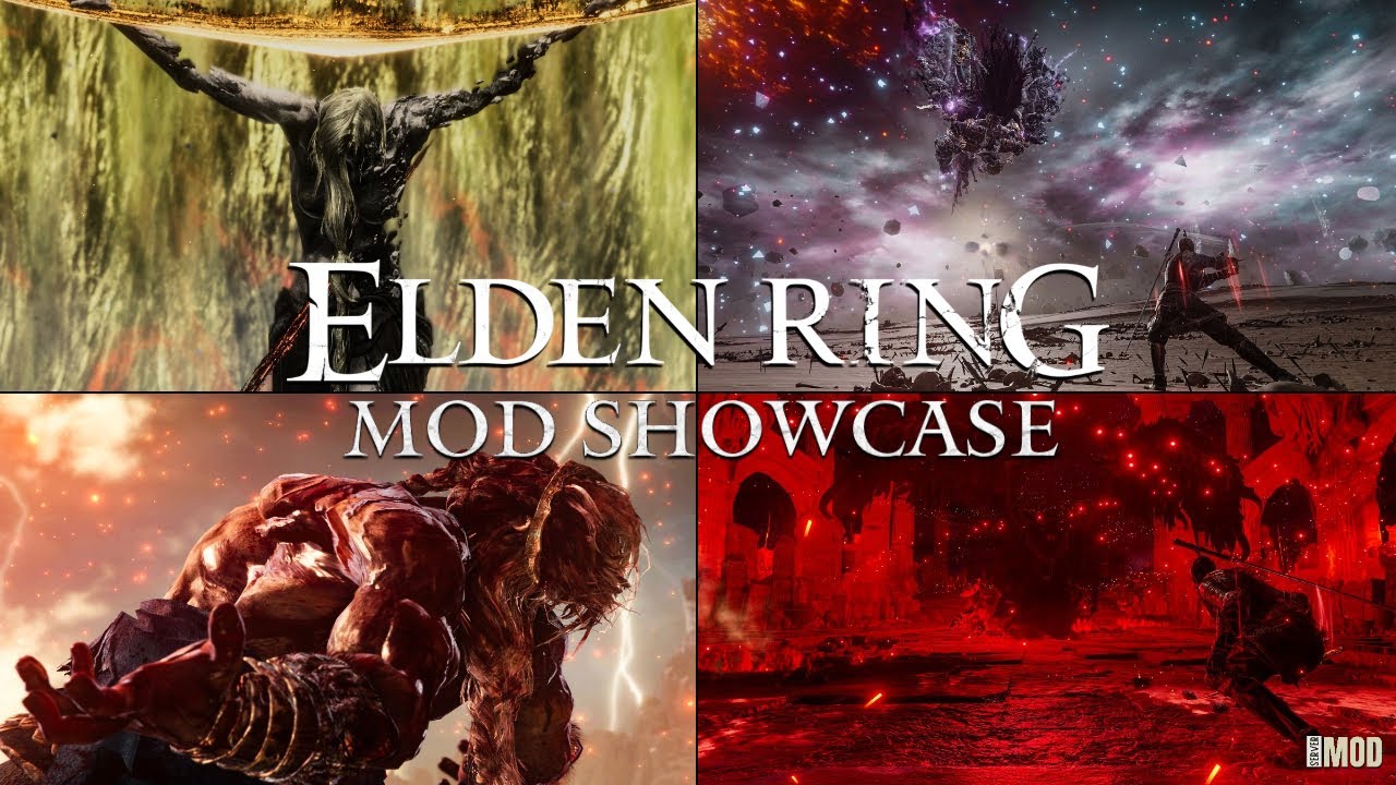 Cinematic Boss Arenas Mod Showcase | Elden Ring Overhauled Bosses Mod