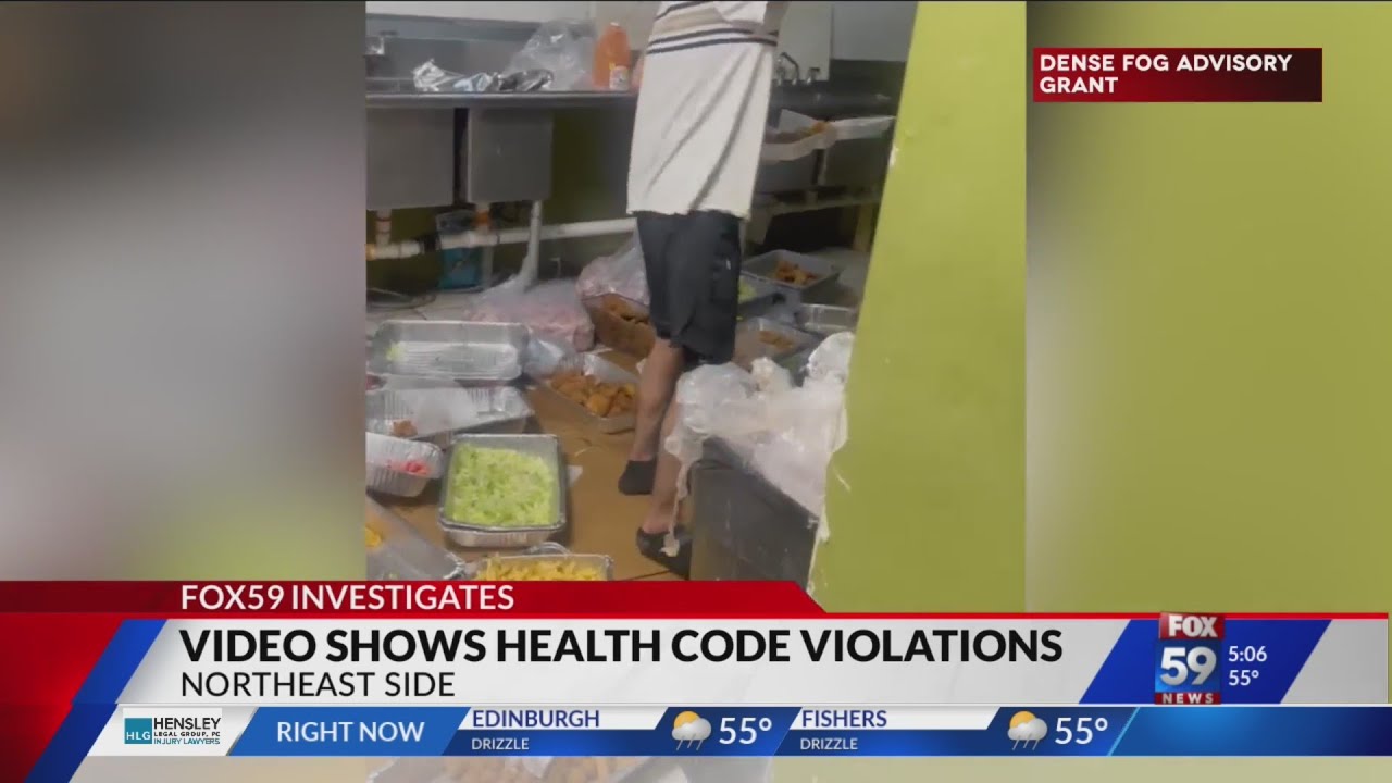 Video shows health code violations at Indianapolis restaurant