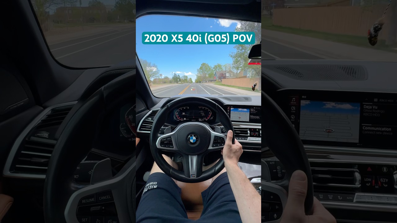 2020 BMW X5 40i (G05) POV Drive + Acceleration. B58 is king 👑 #x5g05 #g05 #bmwx5g05