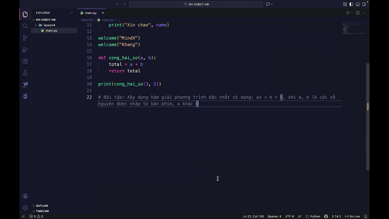 Hàm - Đọc ghi File trong Python | Dương Trung Kiên