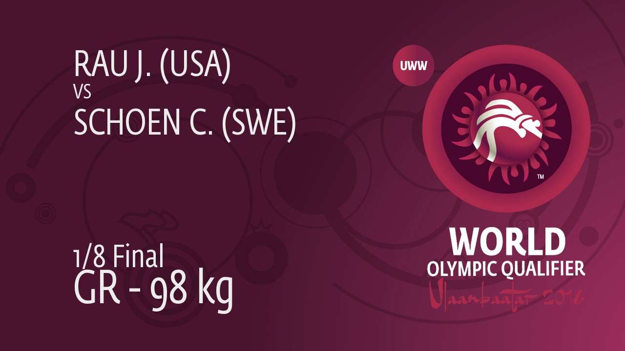 1/8 GR - 98 kg: C. SCHOEN (SWE) df. J. RAU (USA), 4-1