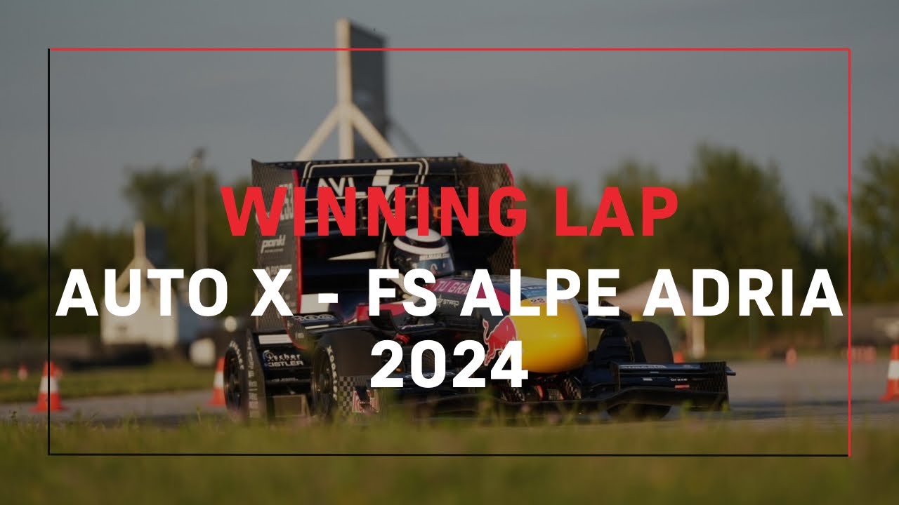 FS Alpe Adria 2024 | Autocross Winning Lap Onboard | TU Graz Racing Team