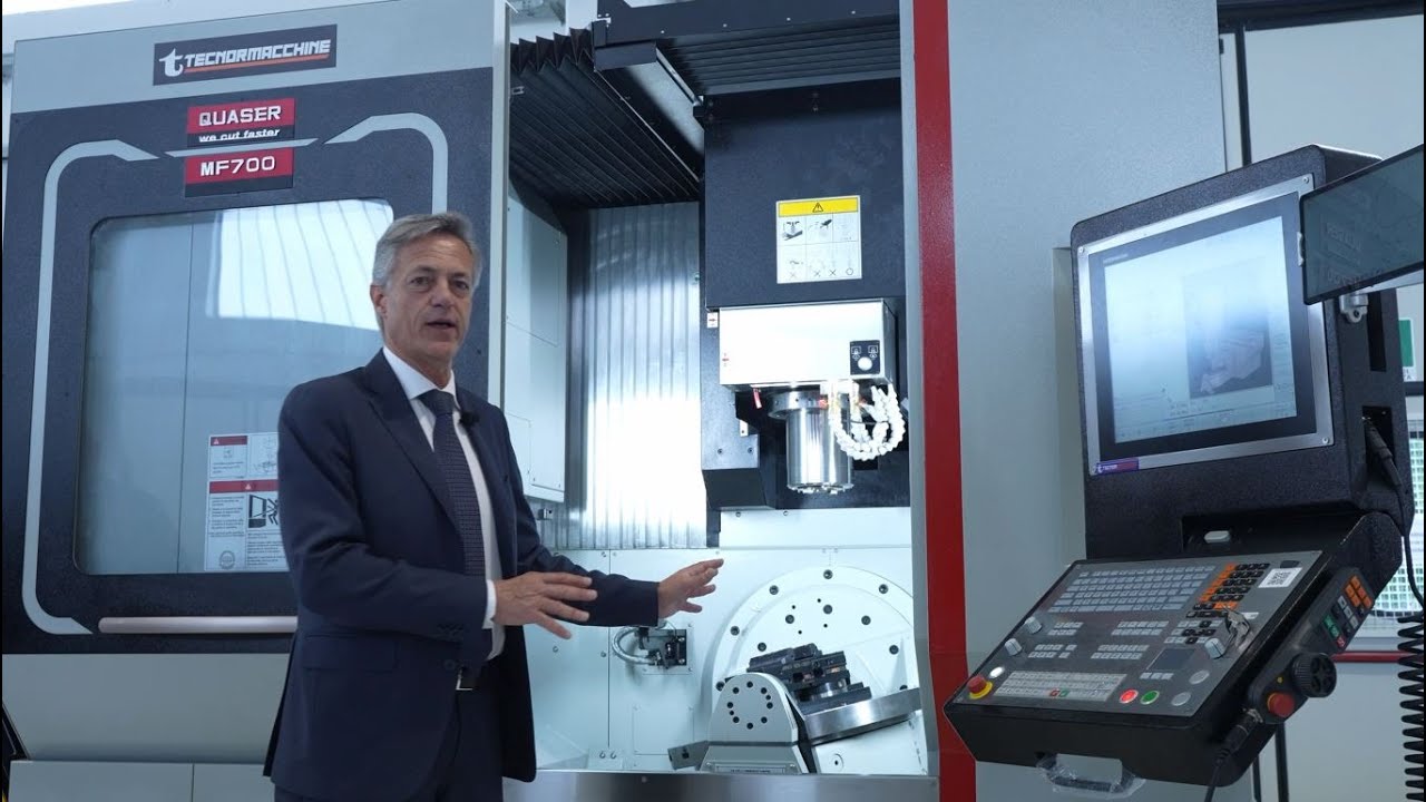 Macchine a 5 assi e torni multitasking all'Open House di Tecnor Macchine