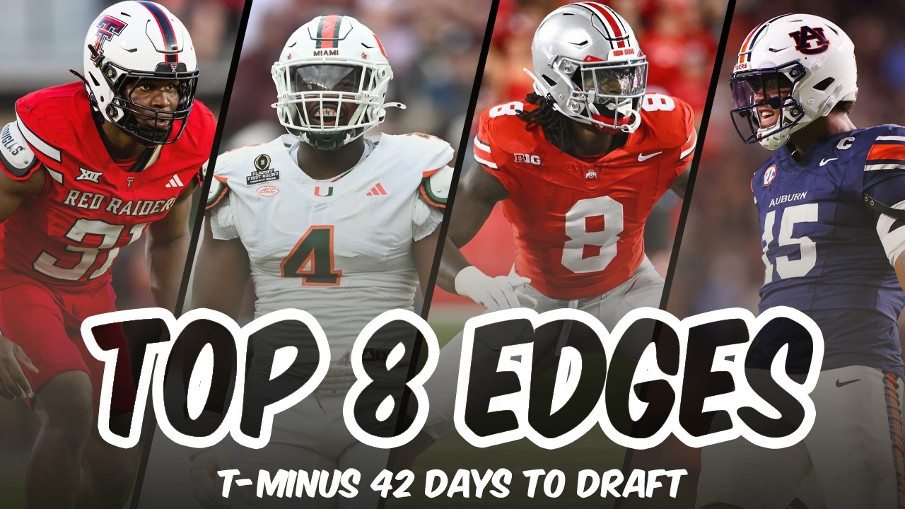 Ranking the Best EDGEs in the 2026 NFL Draft